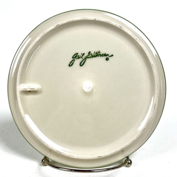 Gail Pittman Ceramic Pottery Trivet Provence Wall & Kitchen Decor Collectible - Picture 4 of 5